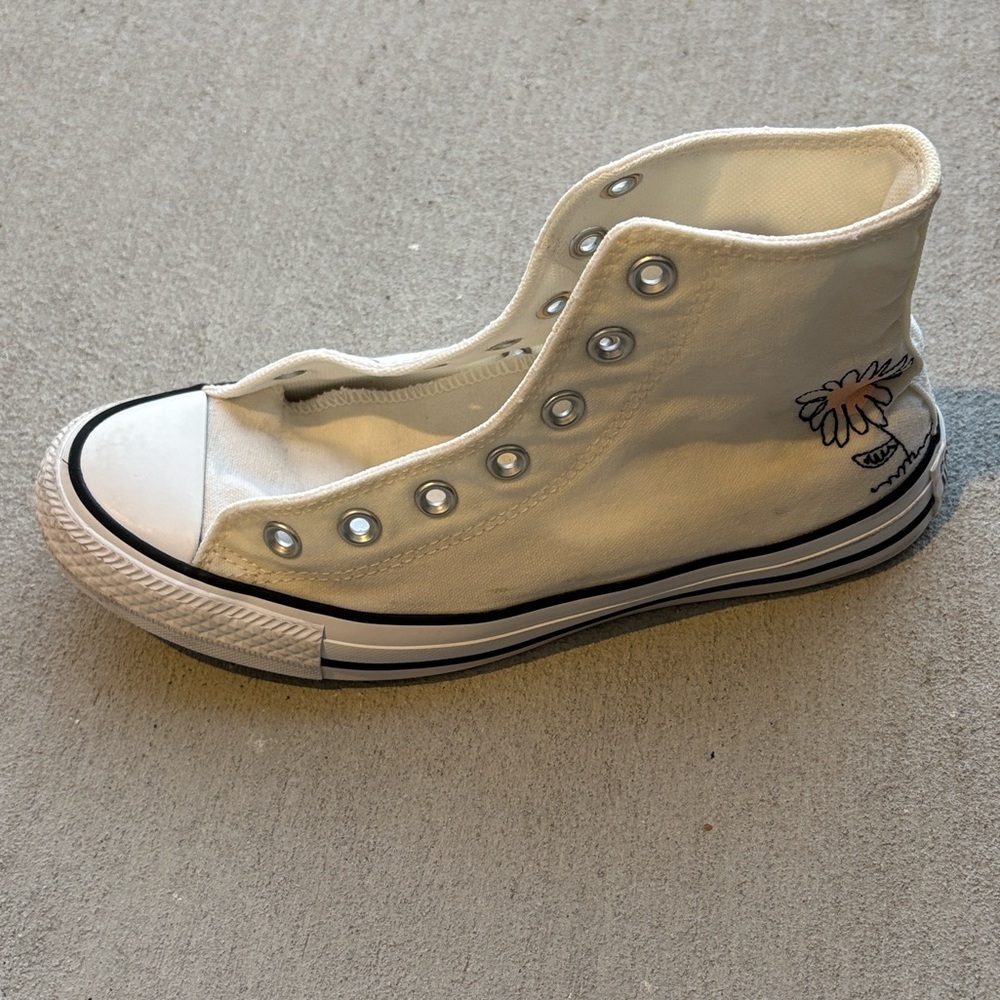 Converse women White Canvas Shoes - Picture 12 of 16